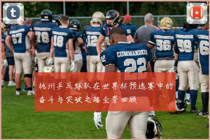 杭州乒乓球队在世界杯预选赛中的奋斗与突破之路全景回顾